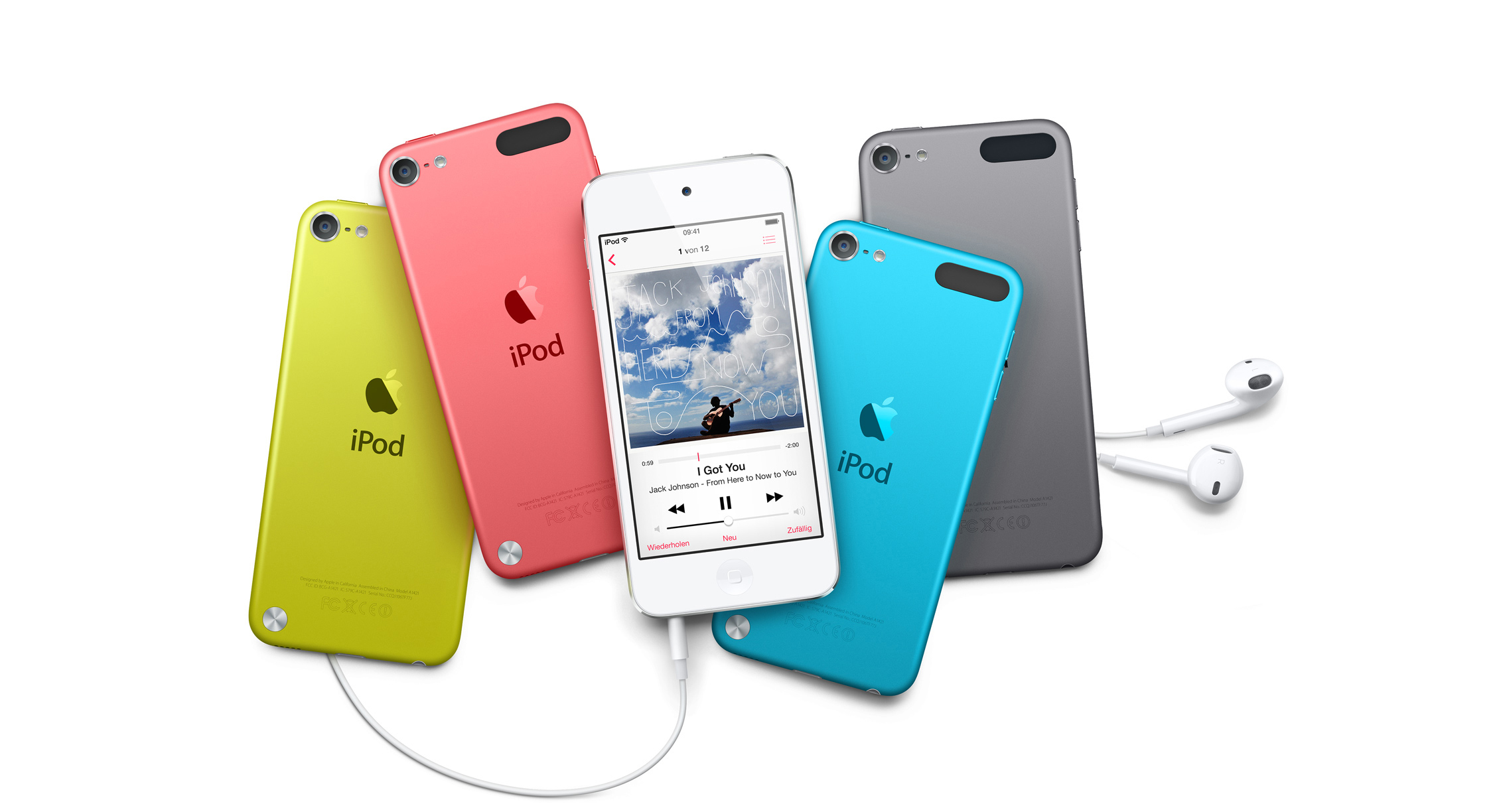 APPLE iPod touch MP4 Player, Blau