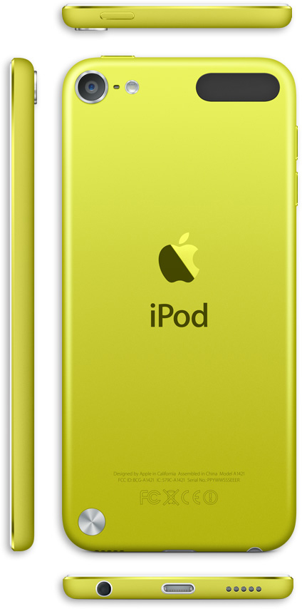 APPLE iPod touch MP4 Player, Gelb