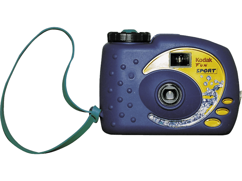 KODAK FUN SPORT 27EXP. 800 ISO | Wasserdichte Einwegkamera Blau
