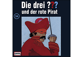 Die drei ??? 34: ...und der rote Pirat  - (CD)