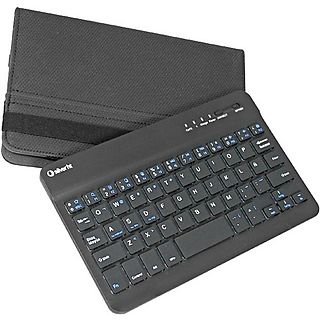 Funda con teclado - Silver HT Gripcase, Para Tablet de 10.4", Bluetooth, Función de soporte, Negro