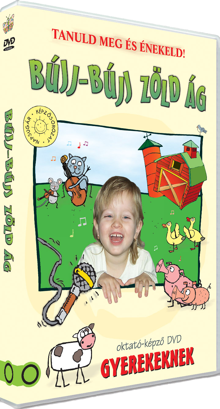 Bújj-bújj zöld ág oktató-képző DVD gyerekeknek (új kiadás) (DVD)