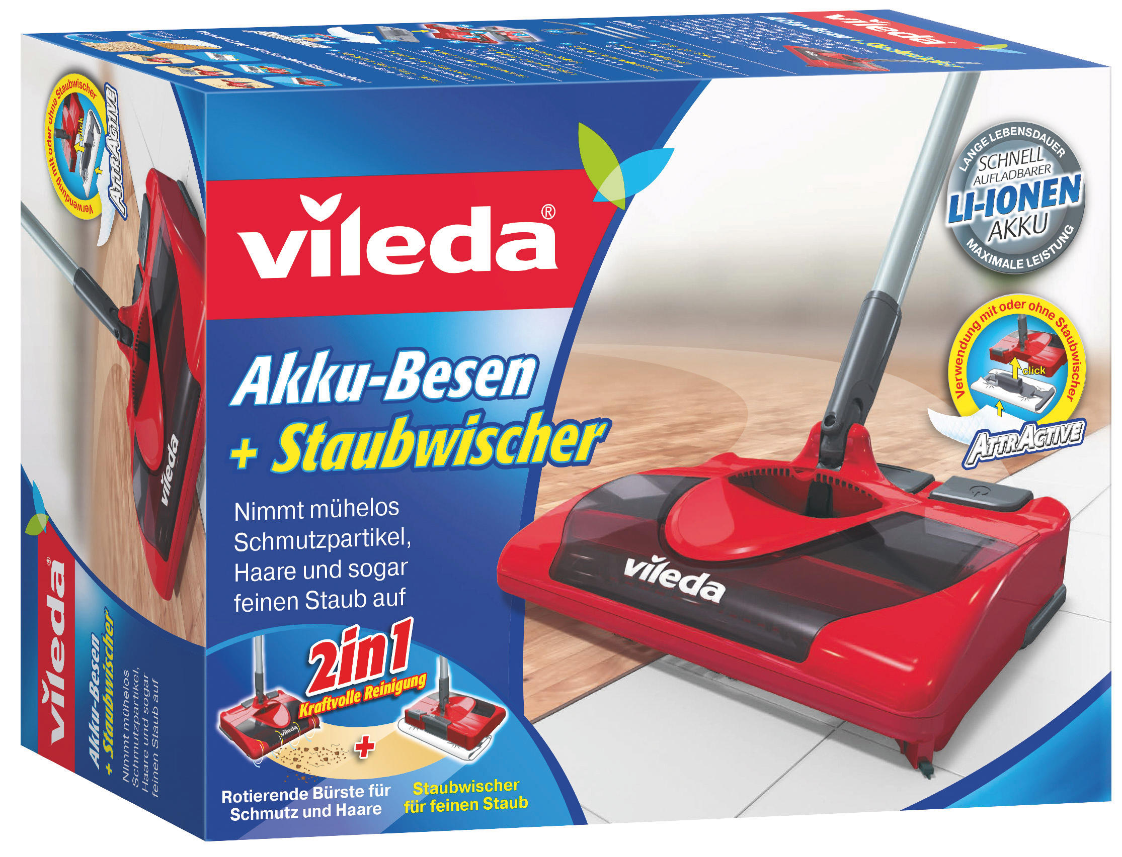 VILEDA 123194 E-Sweeper, Besen