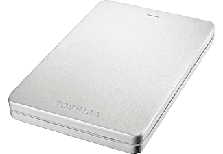 TOSHIBA CANVIO ALU 3S 1TB SILVER - Festplatte (HDD, 1 TB, Silber)