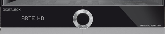 IMPERIAL Imperial HD 6i Twin Sat-Anlage (PVR-Funktion, Twin Tuner, DVB-S, Schwarz)