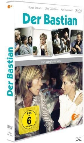 Der Bastian DVD-Box-Cover mit Fotos von Schauspielern und Titel auf Deutsch.