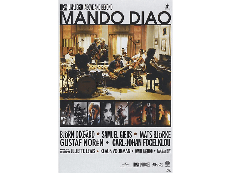 Mando Diao Mtv (DVD) - Above Unplugged Beyond And - 