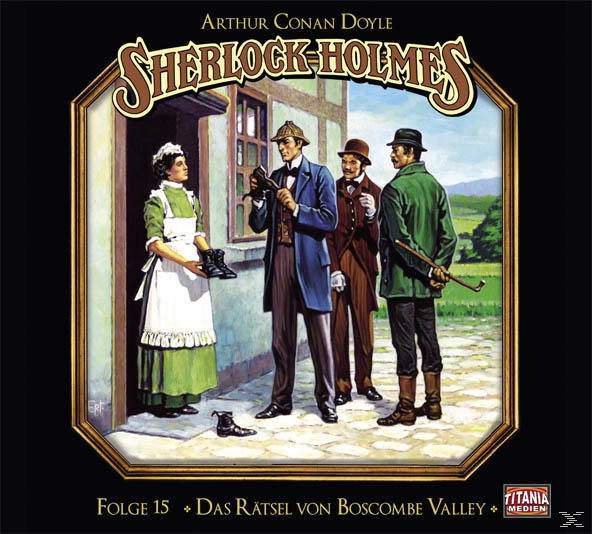 Sherlock Holmes-Folge 15 - Sherlock Holmes 15: Das Rätsel von Boscombe Valley  - (CD)