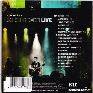 Clueso - So Sehr Dabei-Live  - (CD)
