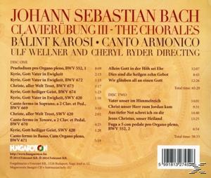 Balint Karosi, Canto Armonico, Ulf Wellner - Clavierübung III - The Chorales (CD)