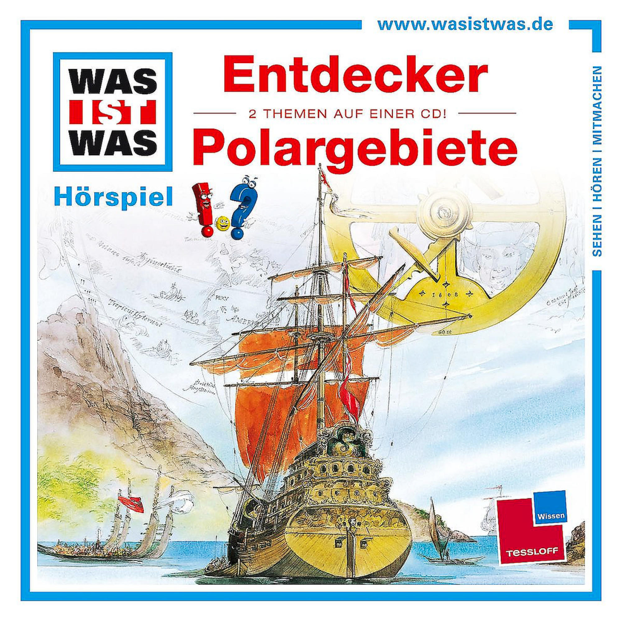 CD-Cover für Kinder, mit Schiffsillustration und Text.