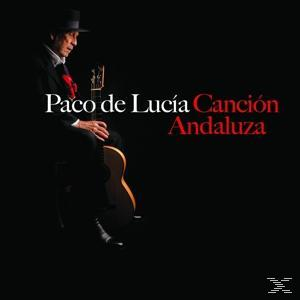 Albumcover: Paco de Lucía mit Gitarre, roter Titel. Das Bild ist in Schwarzweiß gehalten.
