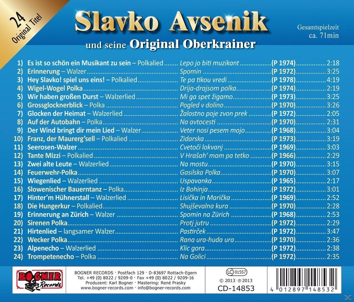 / Original Oberkrain - Und Salvko 24 Avsenik Goldenes Oberkrainer Original - (CD) Seine Titel