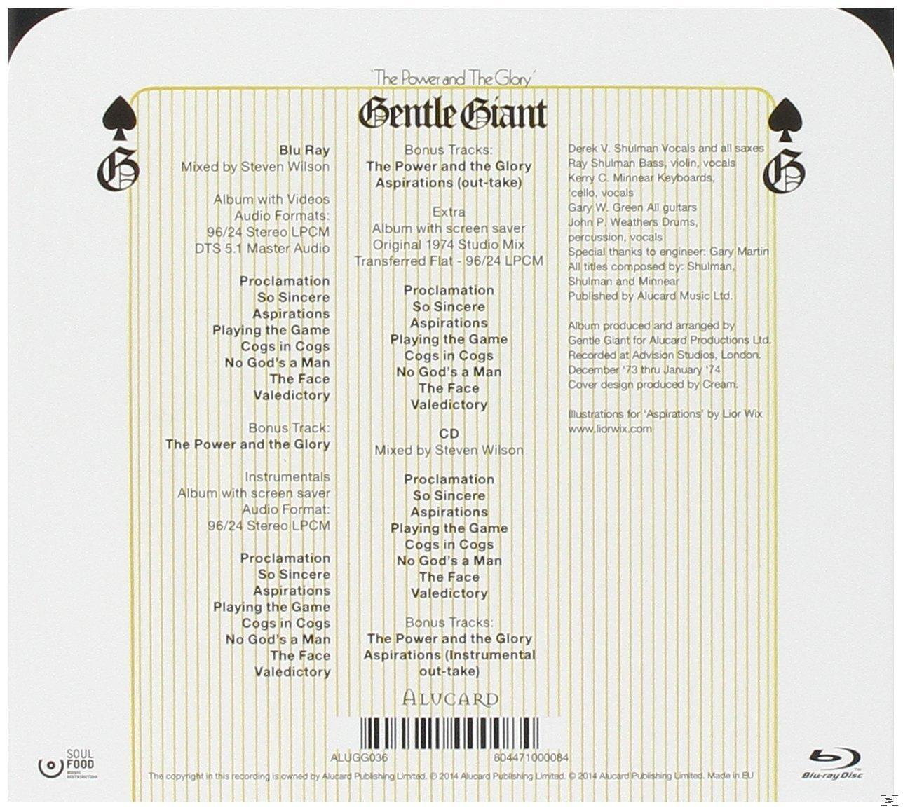 Gentle Giant - The Power Steven Glory Disc) - Wilson & (CD The Blu-ray + Mix) 2.0 (5.1 And