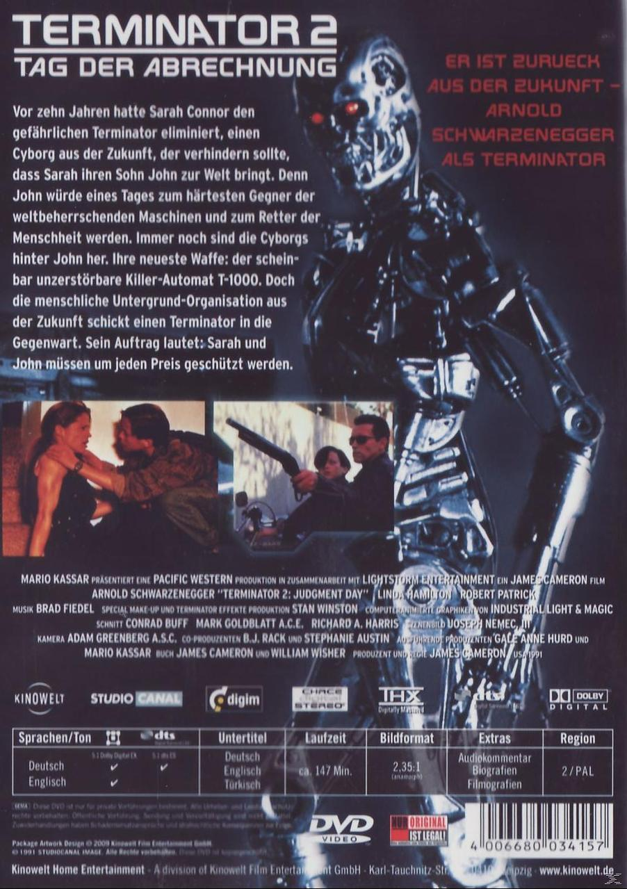 Terminator 2 - Tag der Abrechnung DVD