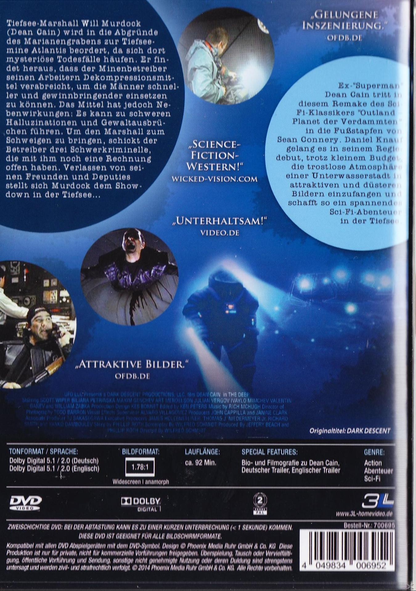 DVD Descent Dark - unter Wasser / Showdown Tiefsee
