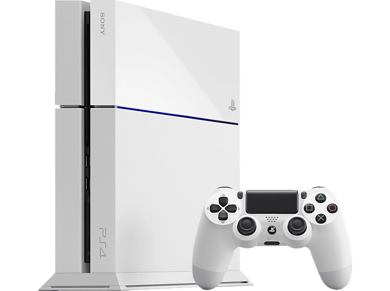 SONY PlayStation 4 Konsole Weiß inkl. Grand Theft Auto 5 ...