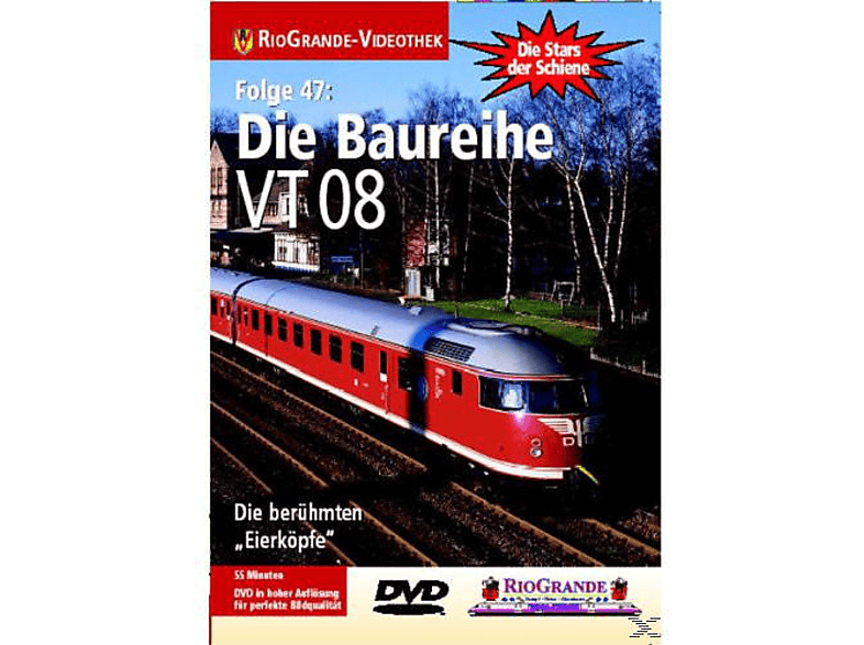 RioGrande-Videothek - Stars der Schiene - Folge 47 - Die Baureihe VT 08 DVD