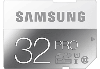 SAMSUNG microSDHC SG32D PRO 32GB - Micro-SDHC-Speicherkarte  (32 GB, 90 MB/s, Grau)