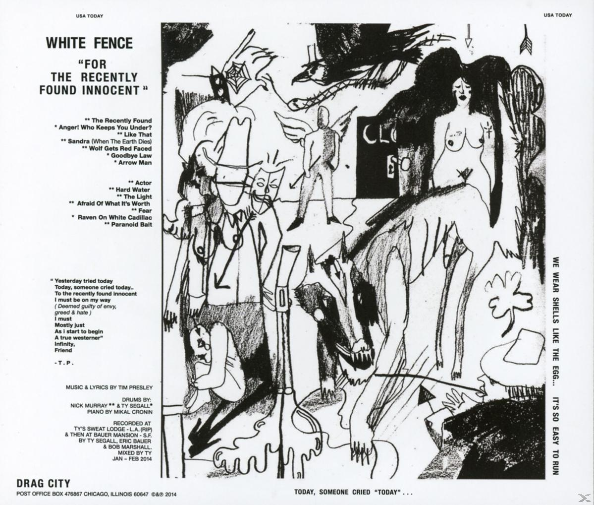 White Fence - For The Recently Found Innocent  - (CD)