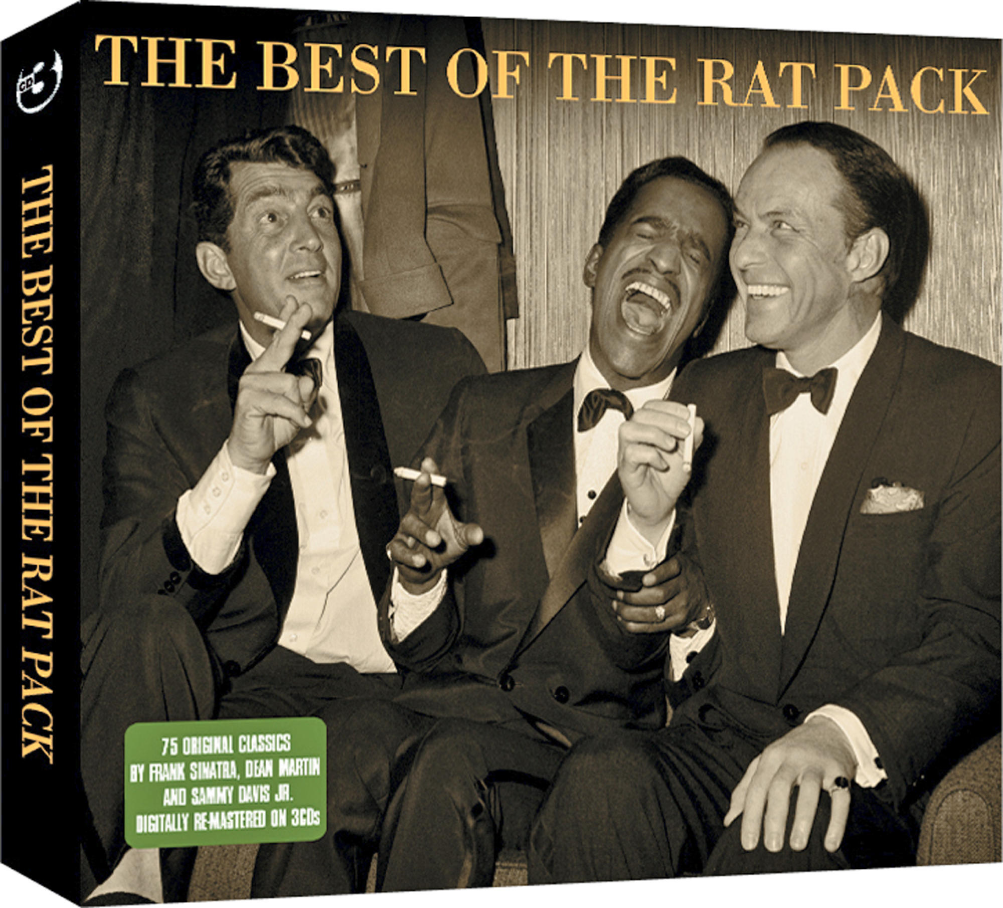 Album borító három férfival, Frank Sinatra, Dean Martin és Sammy Davis Jr. öltönyben. A cím látható.