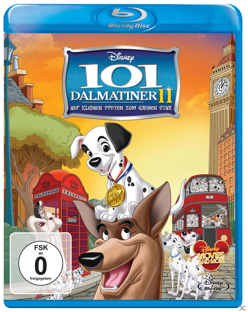 101 Dalmatiner 2 - Auf kleinen Pfoten zum großen Star Blu-ray