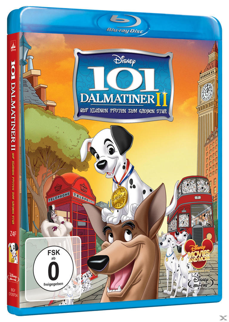 101 Dalmatiner 2 - Auf kleinen Pfoten zum großen Star Blu-ray