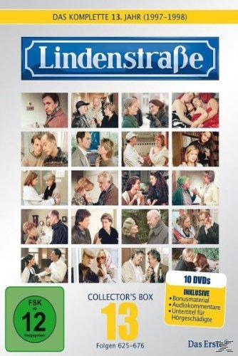 Lindenstraße DVD-Set. Mehrere Bilder von Personen in verschiedenen Szenen auf dem Cover.