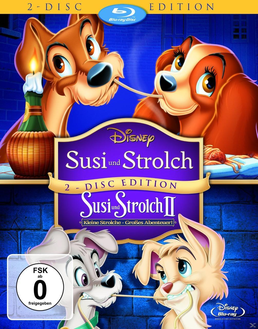 Susi & Strolch 1 & 2 (Digibook) Blu-ray