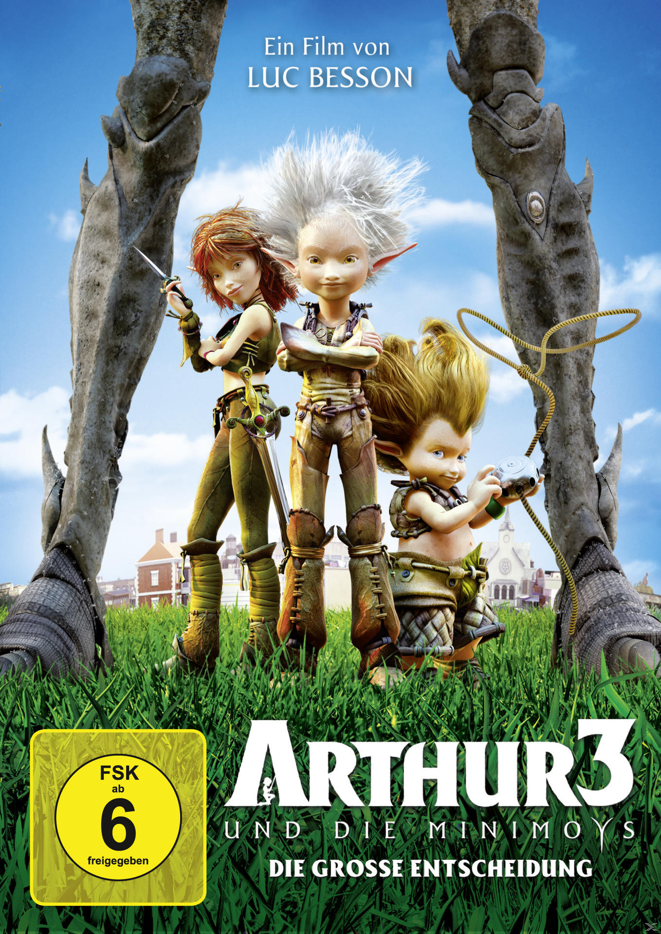 ARTHUR UND DIE MINIMOYS 3 - DIE GROSSE ENTSCHEIDUN DVD