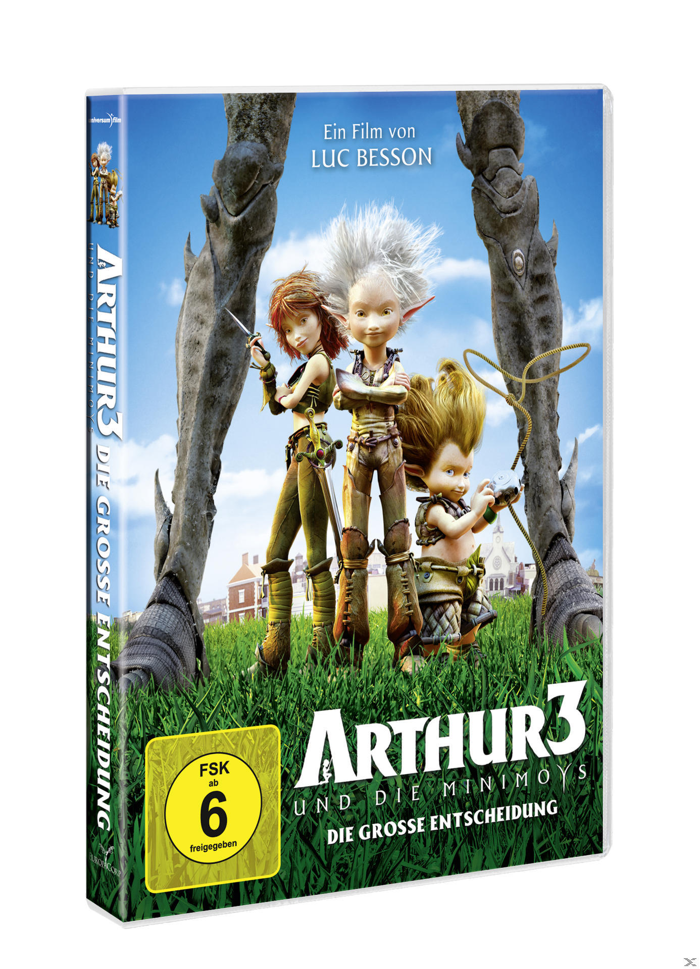 ARTHUR UND DIE MINIMOYS 3 - DIE GROSSE ENTSCHEIDUN DVD