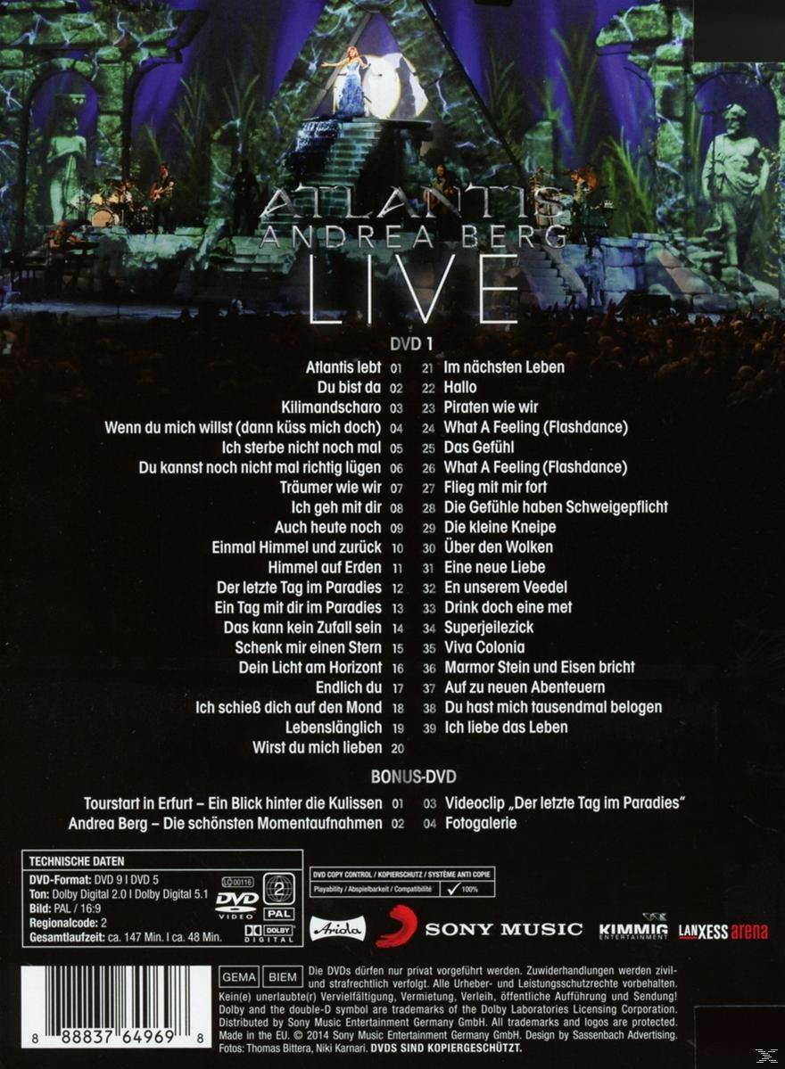 Andrea Berg - Atlantis  - (DVD + Video Album)