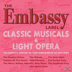 VARIOUS - The Embassy Label-Classic Musicals & Light Opera  - (CD)