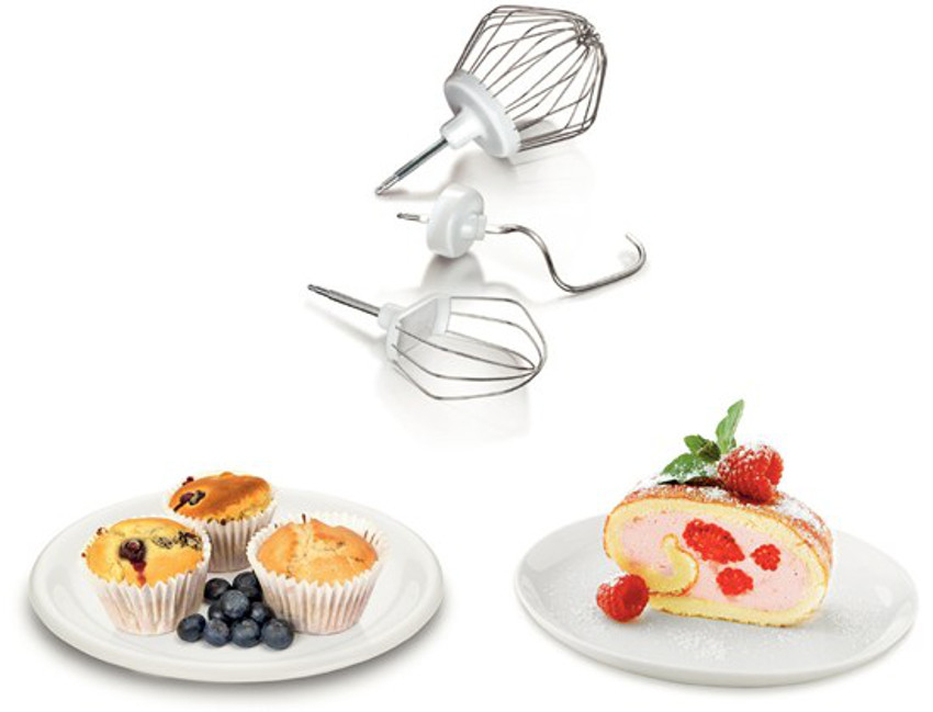 BOSCH MUM4427 Küchenmaschine Weiß (Rührschüsselkapazität: 3,9 l, 500 Watt)