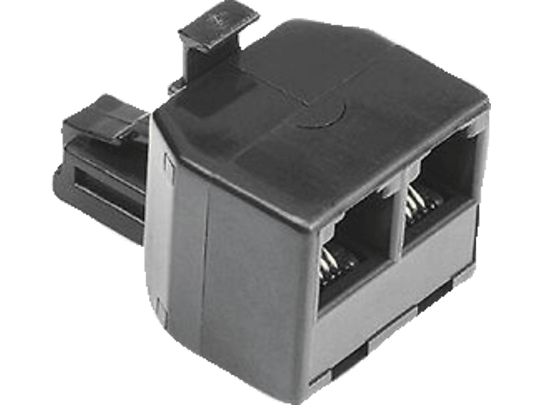HAMA Modulaire Plug - 2 Socket Mod.Adapter (44856)