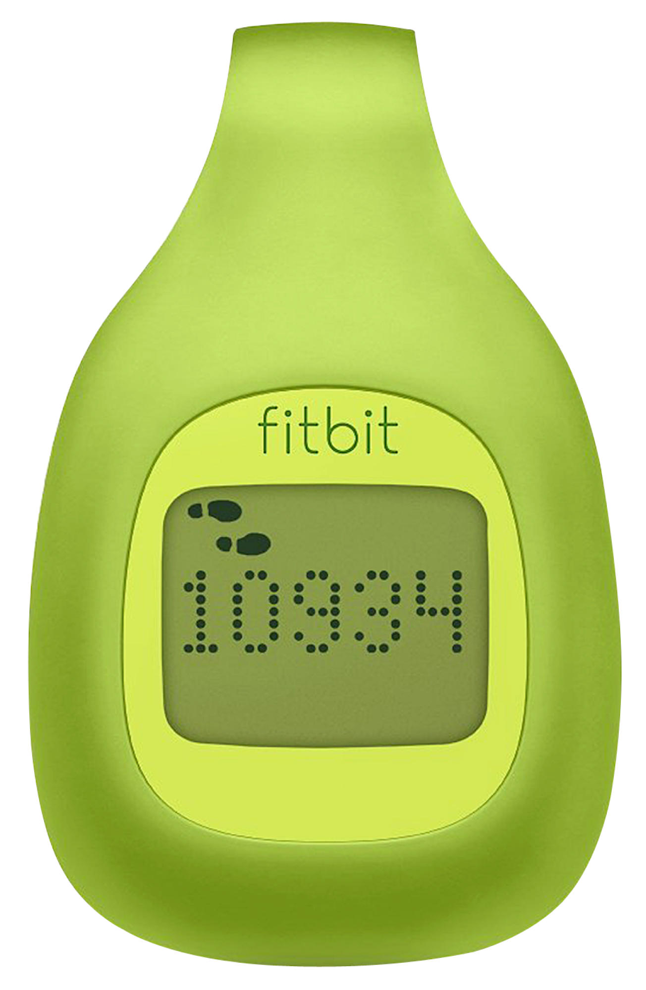 Monitor de actividad - Fitbit FB301B Zip Verde, inalámbrico