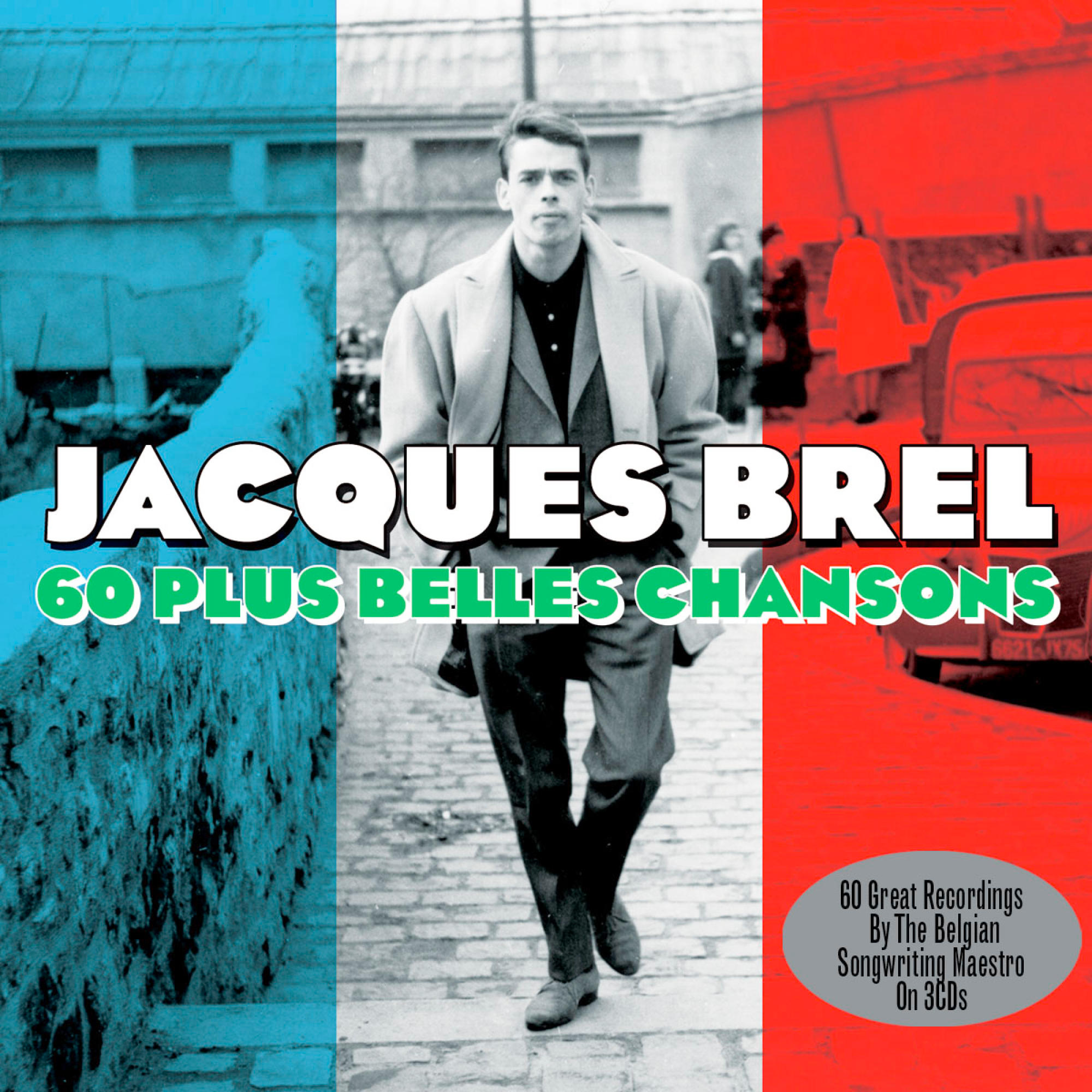 Jacques Brel - 60 - Chansons Belles (CD) Plus