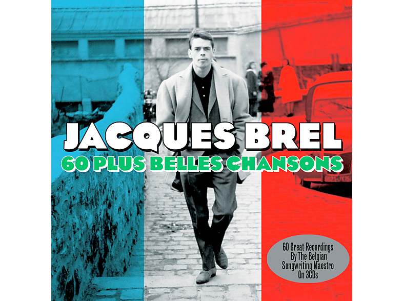 Sie können bis zu sparen Jacques Brel - 60 Plus Belles Chansons (CD) 