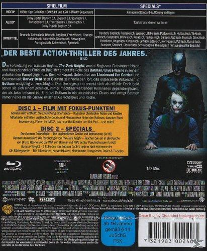 Knight Blu-ray Batman Dark The -