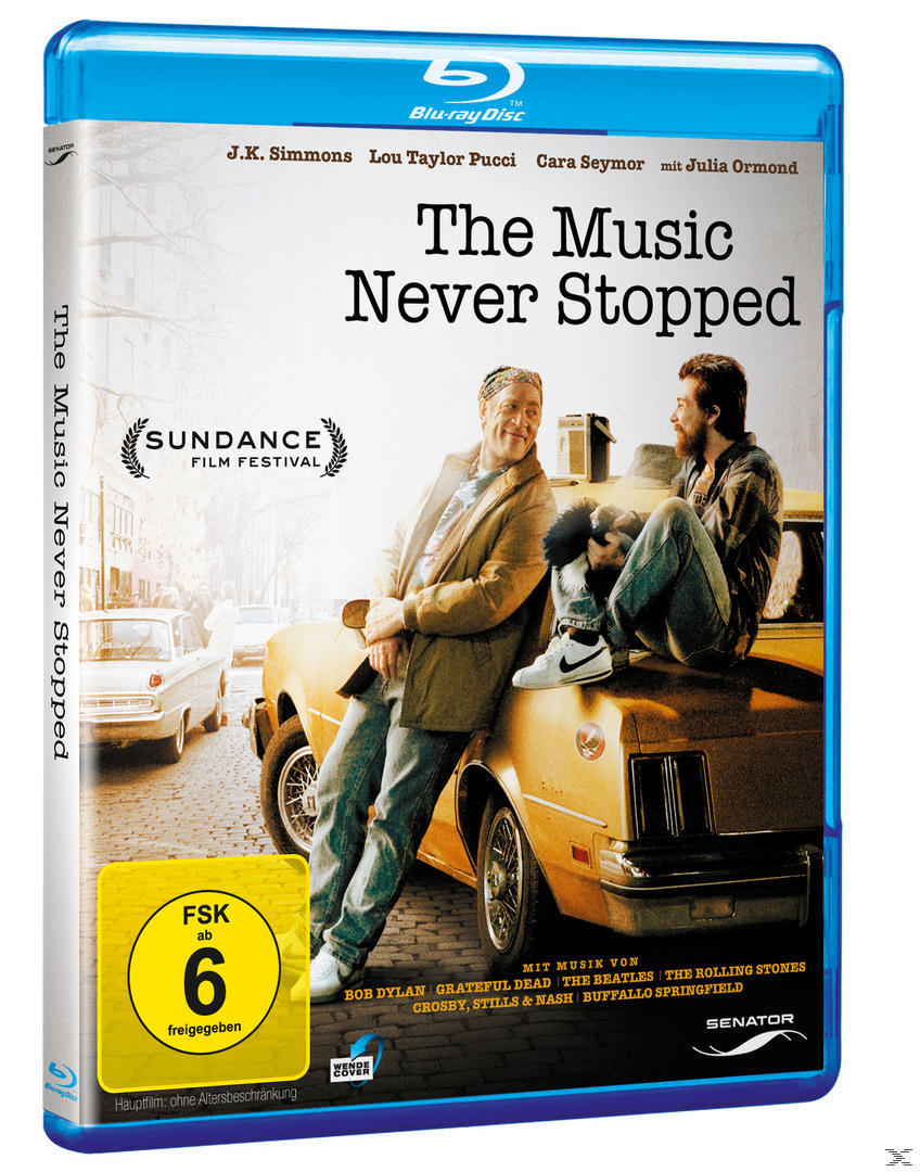 THE MUSIC STOPPED NEVER Blu-ray