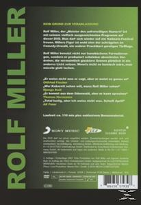 DVD-Rückseite mit deutschem Text. Es zeigt einen grünen Farbverlauf und den Namen 'Rolf Miller'.