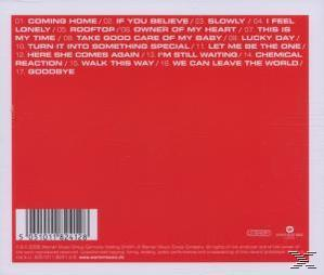 Rote CD-Rückseite. Titelliste in weißem Text. Barcode unten.