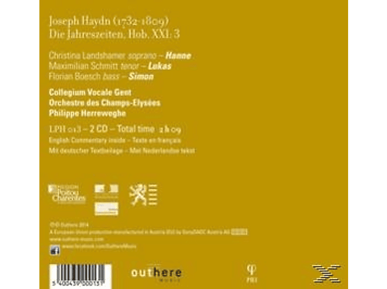 Thumbnail - Orchestre Des Champs-elysees, Collegium Vocale Gent - Die Jahreszeiten (CD)