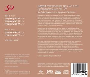 Lso Davis - Sinfonien 92 & 93, 97-99  - (SACD Hybrid)
