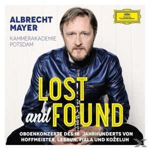 CD-Cover mit einem Mann in Lederjacke, Titel „LOST AND FOUND“ und goldenem Deutsche Grammophon-Logo.