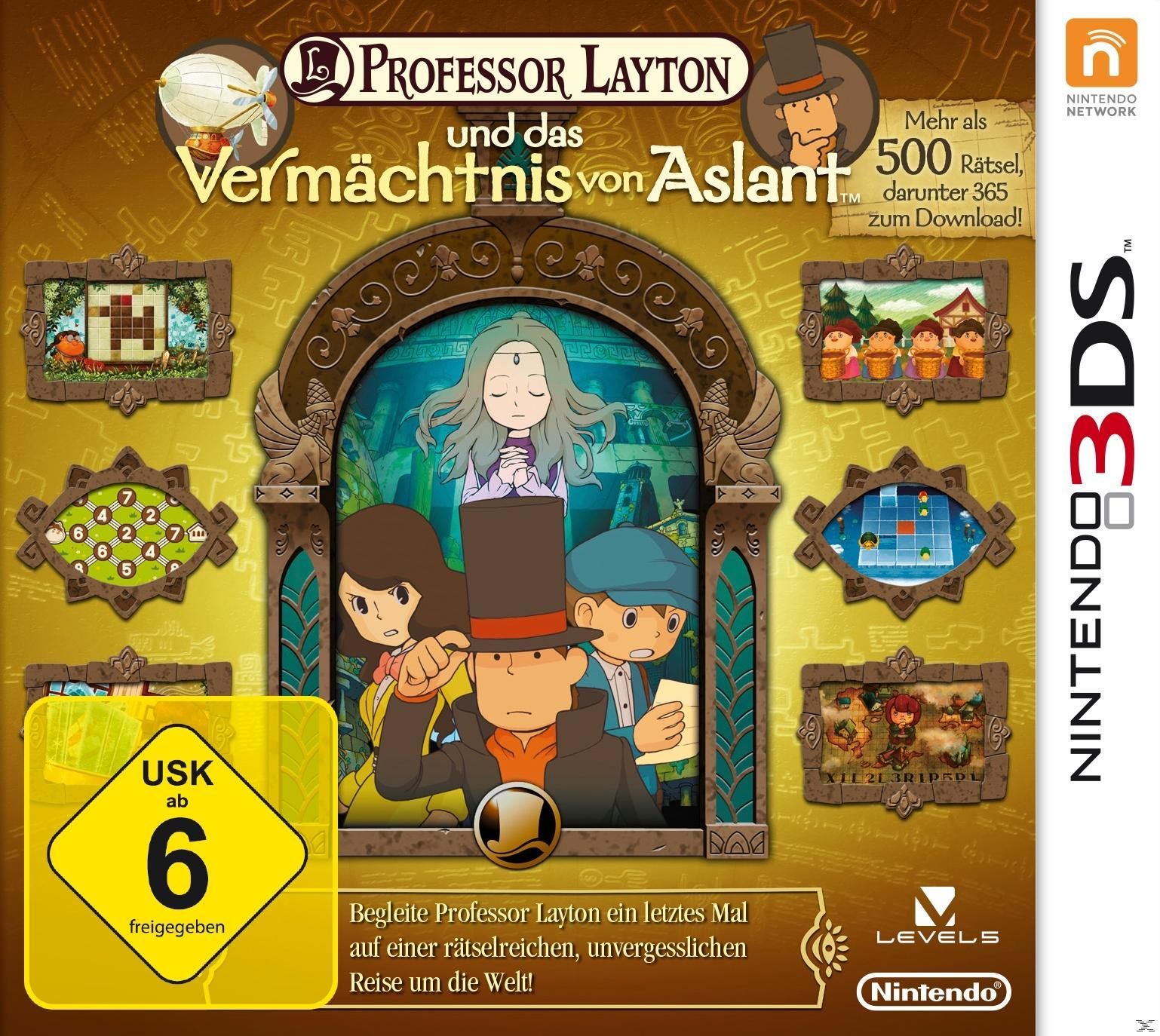 Professor Layton und das Vermächtnis von Aslant - [Nintendo 3DS]