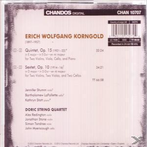 Doric String Quartet - Streichsextet D-Dur,op.10/Klavierquintett op.15  - (CD)
