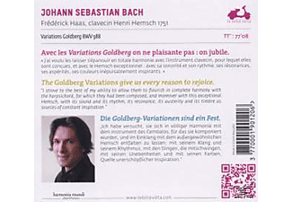 Frédérick Haas - Goldberg-Variationen BWV 988  - (CD)