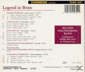Sellers Engineering Band - Legends In Brass  - (CD)