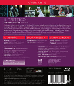 Gallo/Larsson/Demuro, Antonio/roho Pappano - Il Trittico  - (Blu-ray)